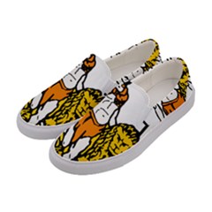 Emblem Of Andalusia Women s Canvas Slip Ons by abbeyz71