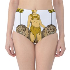 Emblem Of Andalusia Classic High-waist Bikini Bottoms