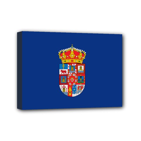 Flag Of Murcia, 1976-1982 Mini Canvas 7  X 5  (stretched) by abbeyz71