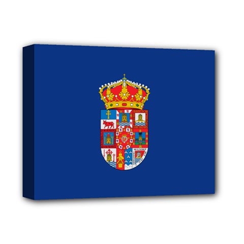 Flag Of Murcia, 1976-1982 Deluxe Canvas 14  X 11  (stretched) by abbeyz71