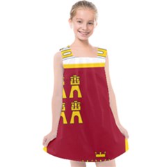 Coat Of Arms Of Murcia Kids  Cross Back Dress by abbeyz71