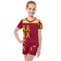 Coat of Arms of Murcia Kids  Mesh Tee and Shorts Set View1