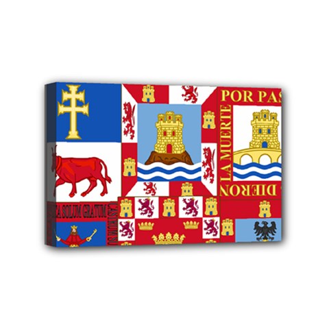 Coat Of Arms Of The Former Province Of Murcia Mini Canvas 6  X 4  (stretched) by abbeyz71