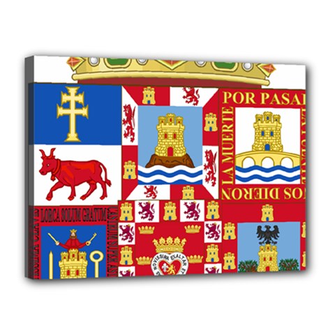 Coat Of Arms Of The Former Province Of Murcia Canvas 16  X 12  (stretched) by abbeyz71