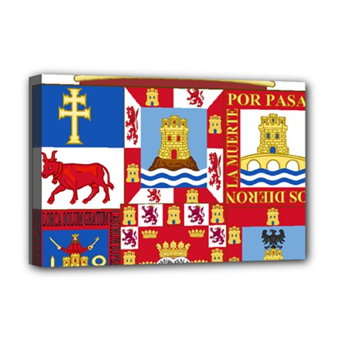 Coat Of Arms Of The Former Province Of Murcia Deluxe Canvas 18  X 12  (stretched) by abbeyz71