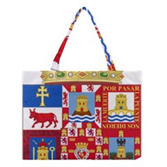 Coat Of Arms Of The Former Province Of Murcia Medium Tote Bag by abbeyz71