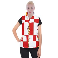 Flag Of Castile & León Women s Button Up Vest by abbeyz71