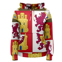 Coat Of Arms Of Castile And León Women s Pullover Hoodie by abbeyz71