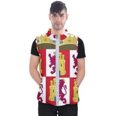 Coat Of Arms Of Castile And León Men s Puffer Vest by abbeyz71