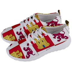 Coat Of Arms Of Castile And León Men s Lightweight Sports Shoes by abbeyz71