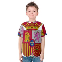 Coat Of Arms Of Spain Kids  Cotton Tee