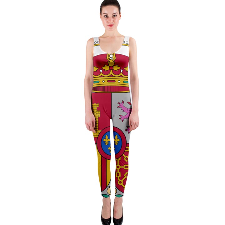 Coat of Arms of Spain One Piece Catsuit