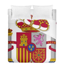 Coat Of Arms Of Spain Duvet Cover Double Side (full/ Double Size) by abbeyz71