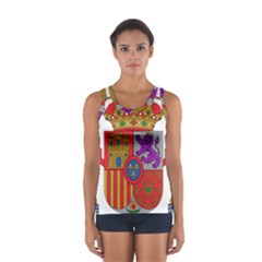 Coat Of Arms Of Spain Sport Tank Top  by abbeyz71