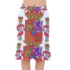 Coat Of Arms Of Spain Mermaid Skirt by abbeyz71