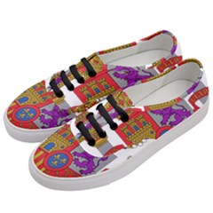 Coat Of Arms Of Spain Women s Classic Low Top Sneakers by abbeyz71