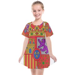 Coat Of Arms Of Spain Kids  Smock Dress by abbeyz71