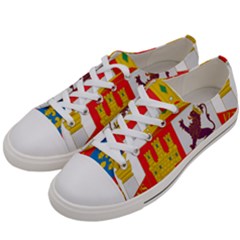 Coat Of Arms Of Spain Women s Low Top Canvas Sneakers by abbeyz71
