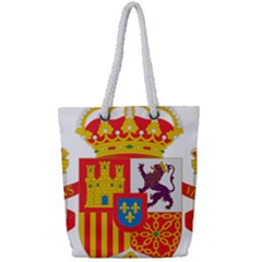 Coat Of Arms Of Spain Full Print Rope Handle Tote (small) by abbeyz71