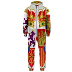 Coat Of Arms Of Spain Hooded Jumpsuit (men)  by abbeyz71