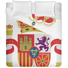 Coat Of Arms Of Spain Duvet Cover Double Side (california King Size) by abbeyz71