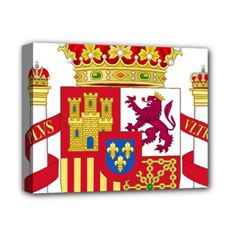 Coat Of Arms Of Spain Deluxe Canvas 14  X 11  (stretched)