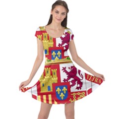 Coat Of Arms Of Spain Cap Sleeve Dress