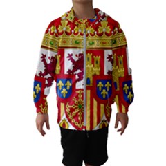 Coat Of Arms Of Spain Hooded Windbreaker (kids) by abbeyz71