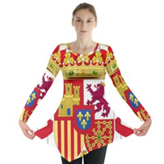 Coat Of Arms Of Spain Long Sleeve Tunic 