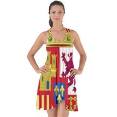 Coat Of Arms Of Spain Show Some Back Chiffon Dress by abbeyz71