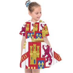 Coat Of Arms Of Spain Kids  Sailor Dress by abbeyz71