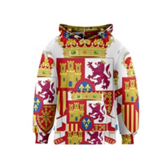 Coat Of Arms Of Spain Kids  Pullover Hoodie by abbeyz71