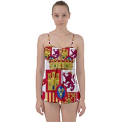 Coat Of Arms Of Spain Babydoll Tankini Set by abbeyz71