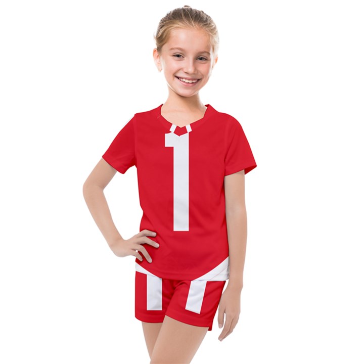 New Zealand State Highway 1 Kids  Mesh Tee and Shorts Set