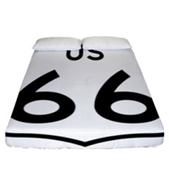 Route 66 Fitted Sheet (california King Size)