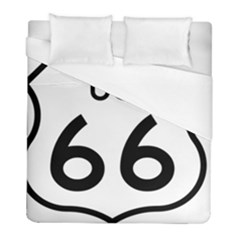 Route 66 Duvet Cover (full/ Double Size) by abbeyz71