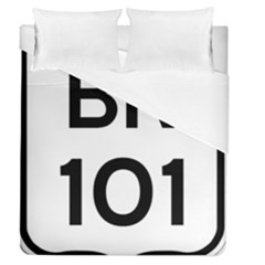 Brasil Br-101 Transcoastal Highway Duvet Cover (queen Size) by abbeyz71