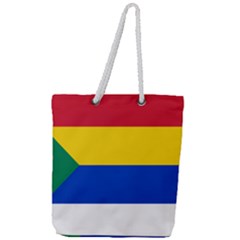 Druze Flag  Full Print Rope Handle Tote (large) by abbeyz71