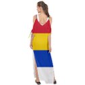 Druze Flag  Maxi Chiffon Cover Up Dress View2