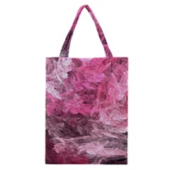 Pink Crystal Fractal Classic Tote Bag