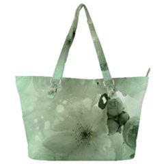 Wonderful Flowers In Soft Colors Full Print Shoulder Bag by FantasyWorld7