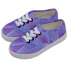 Background Light Glow Abstract Art Kids  Classic Low Top Sneakers