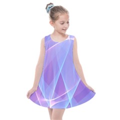 Background Light Glow Abstract Art Kids  Summer Dress