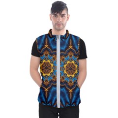 Pattern Abstract Background Art Men s Puffer Vest