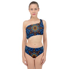 Pattern Abstract Background Art Spliced Up Two Piece Swimsuit