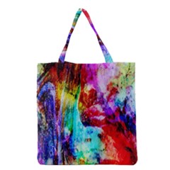 Background Art Abstract Watercolor Grocery Tote Bag