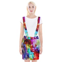 Background Art Abstract Watercolor Braces Suspender Skirt by Sapixe