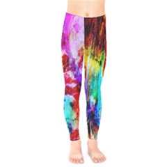 Background Art Abstract Watercolor Kids  Legging