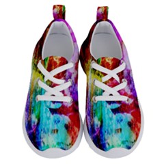 Background Art Abstract Watercolor Running Shoes