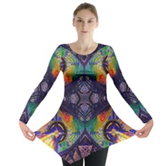 Phronesis Awareness Philosophy Long Sleeve Tunic  by Sapixe